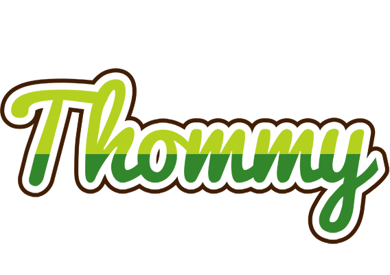 Thommy golfing logo