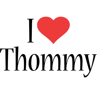 Thommy i-love logo