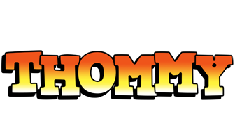 Thommy sunset logo