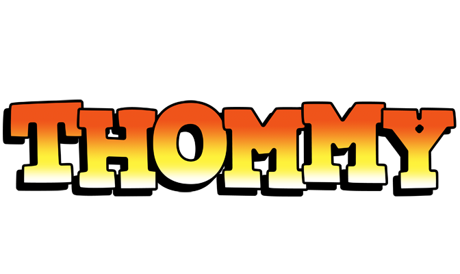 Thommy sunset logo