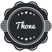 Thone badge logo