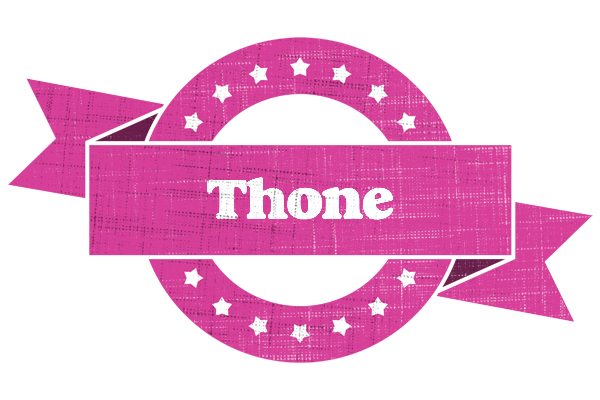Thone beauty logo