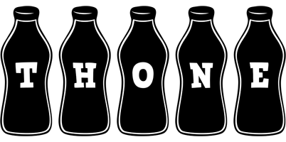 Thone bottle logo