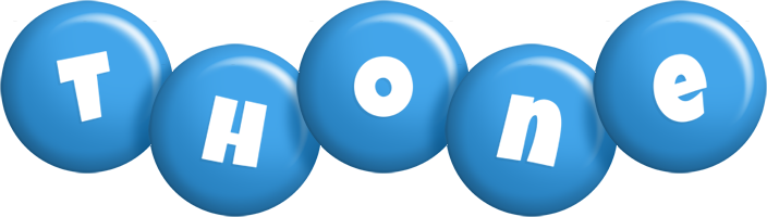 Thone candy-blue logo