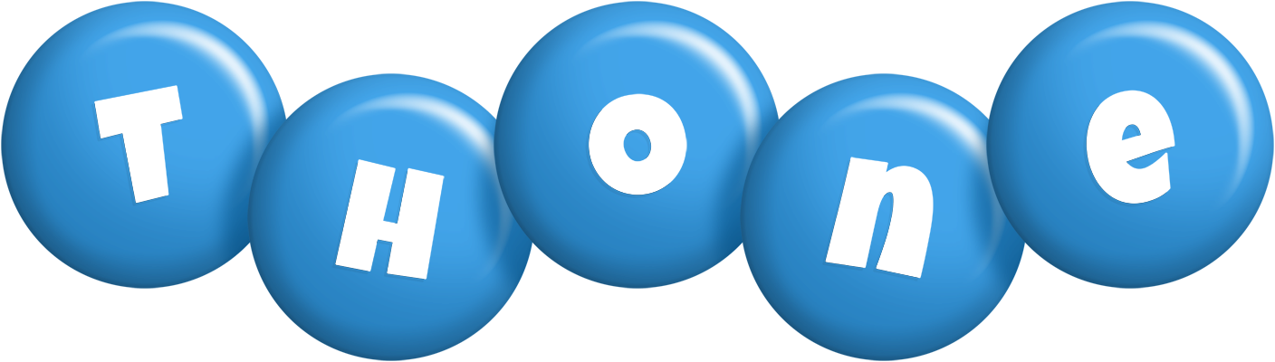 Thone candy-blue logo