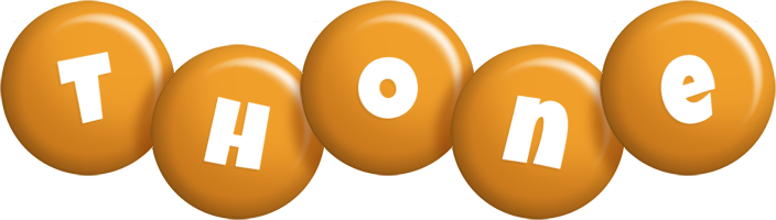 Thone candy-orange logo