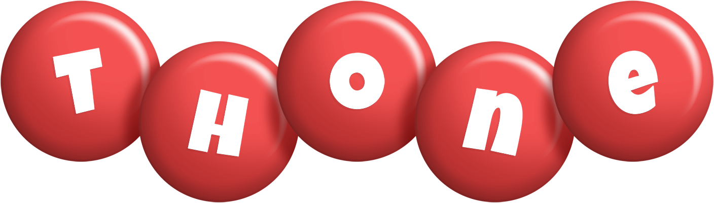 Thone candy-red logo