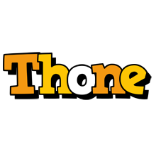 Thone cartoon logo