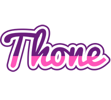 Thone cheerful logo