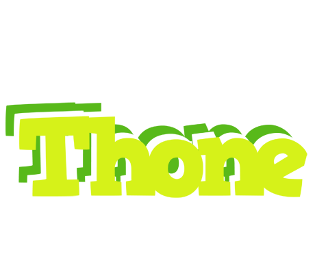 Thone citrus logo