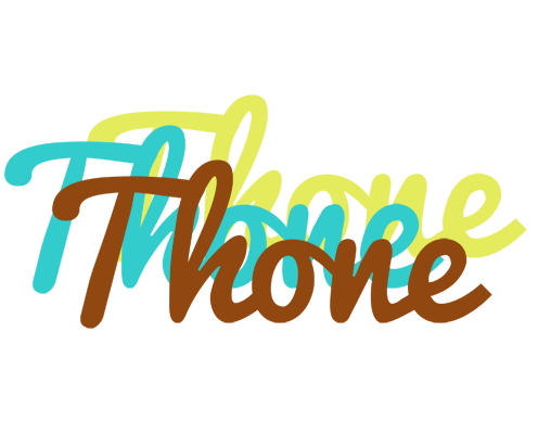 Thone cupcake logo