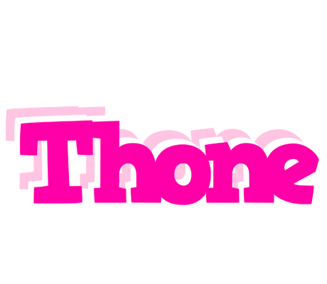 Thone dancing logo