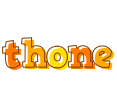 Thone desert logo