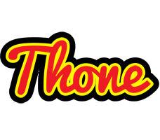 Thone fireman logo