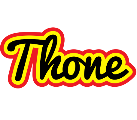Thone flaming logo