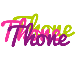 Thone flowers logo