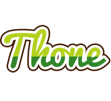 Thone golfing logo