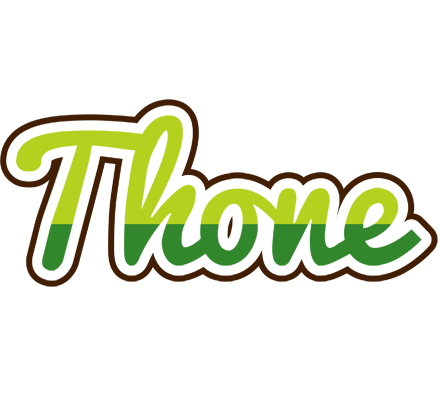 Thone golfing logo