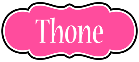 Thone invitation logo