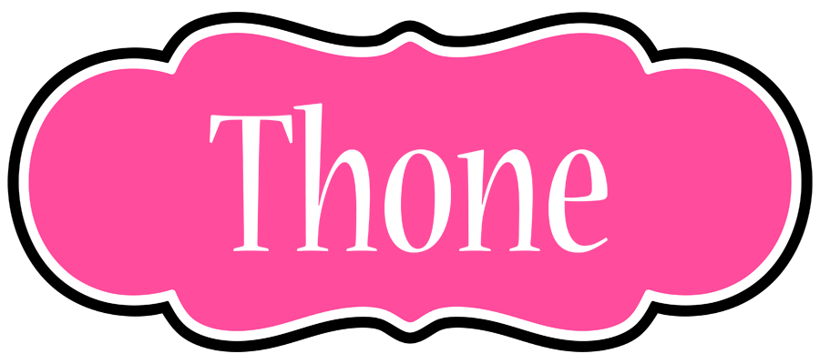 Thone invitation logo