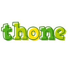 Thone juice logo