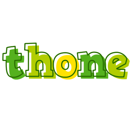 Thone juice logo