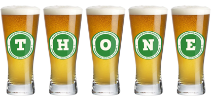 Thone lager logo