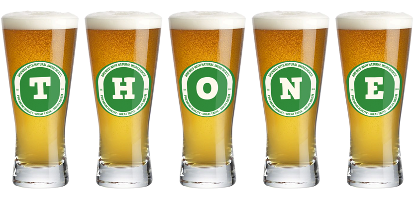 Thone lager logo