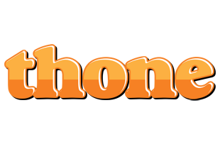 Thone orange logo