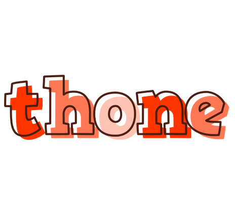 Thone paint logo