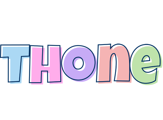 Thone pastel logo