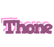 Thone relaxing logo