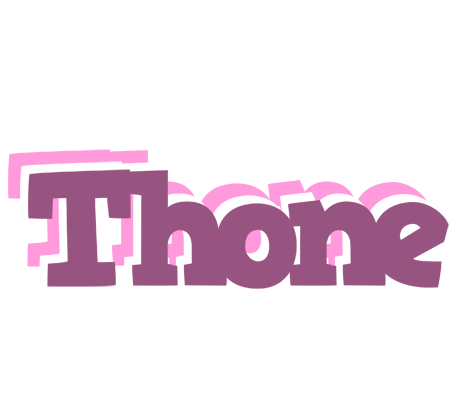 Thone relaxing logo
