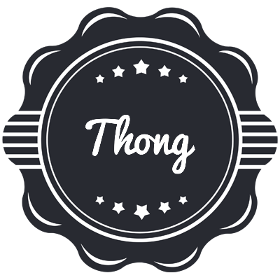 Thong badge logo