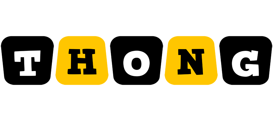 Thong boots logo