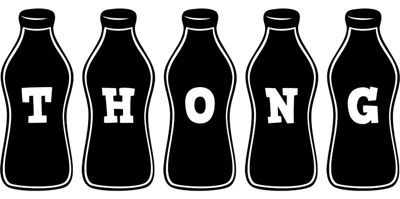 Thong bottle logo