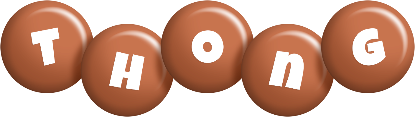 Thong candy-brown logo