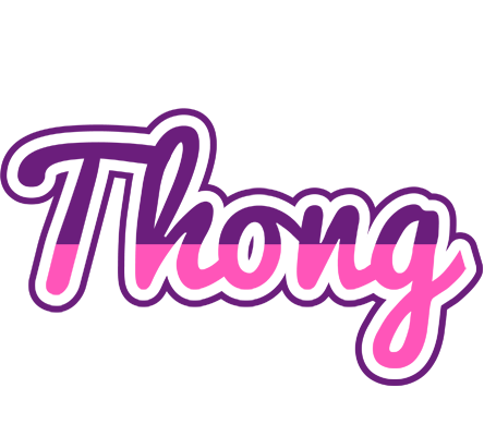 Thong cheerful logo