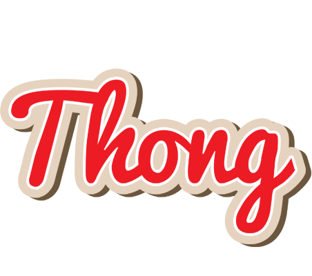 Thong chocolate logo