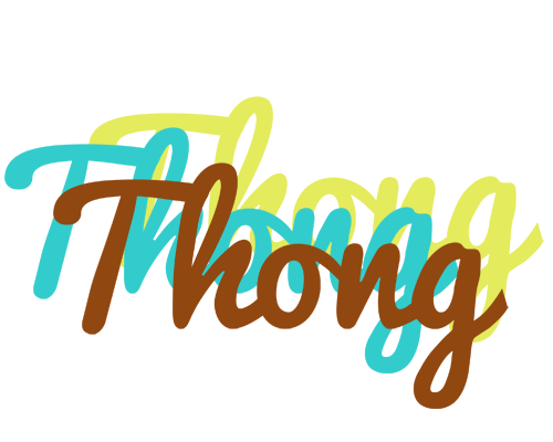 Thong cupcake logo