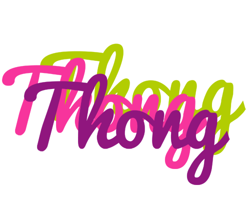 Thong flowers logo