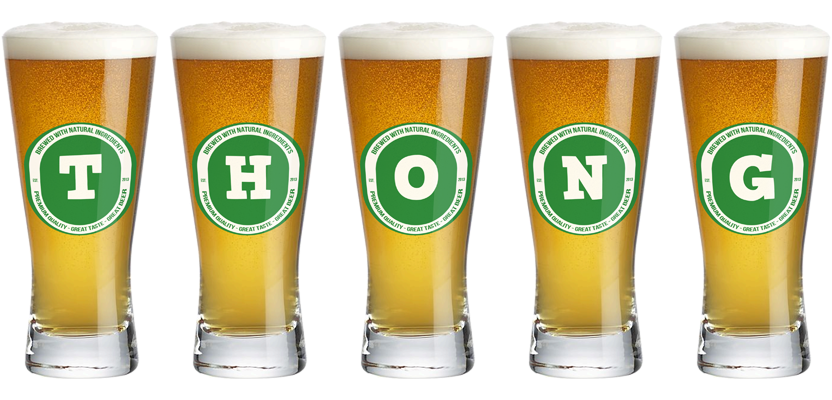 Thong lager logo