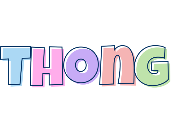 Thong pastel logo