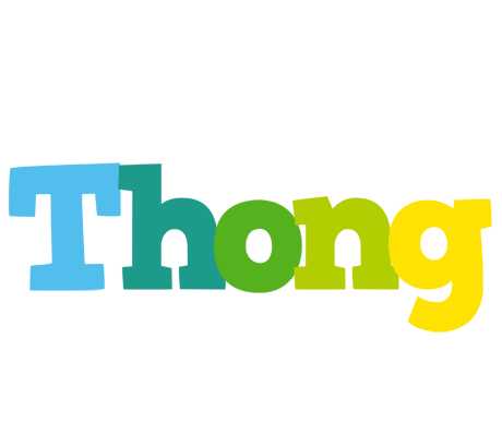Thong rainbows logo