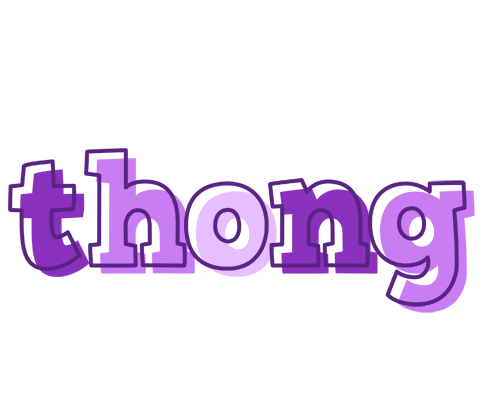 Thong sensual logo