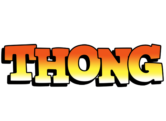 Thong sunset logo
