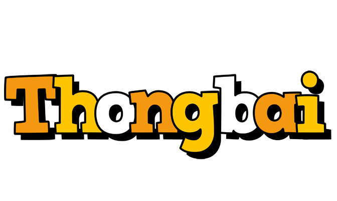 Thongbai cartoon logo