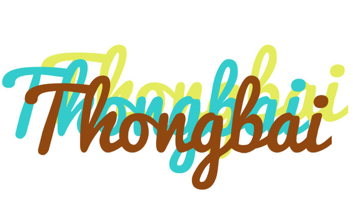 Thongbai cupcake logo