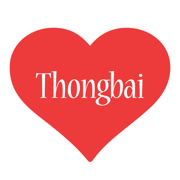 Thongbai love logo