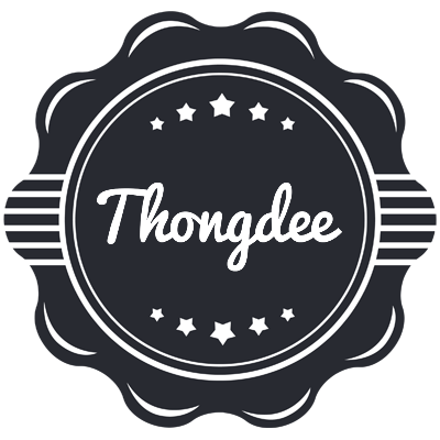 Thongdee badge logo